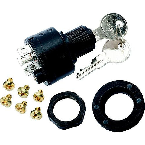 Magneto Ignition Starter Switch, 5/8" 3-Position OFF/IGNITION/START