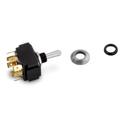 Universal Toggle Switch, DPDT 3-Position ON/OFF/ON