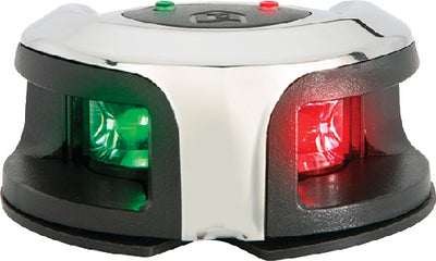 LightArmor Bi-Color LED Deck-Mount Navigation Light (Stainless Steel)