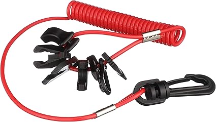 Kill Switch Replacement Lanyard W/ 7 Keys