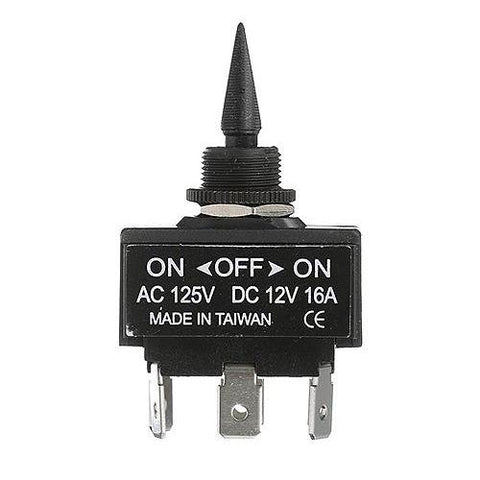 Toggle Switch, 3-Position ON/OFF/ON
