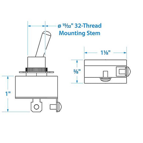 Toggle Switch, 2-Position OFF/ON