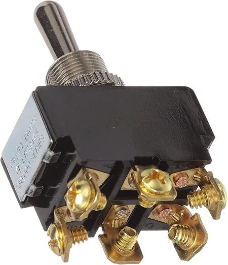 Toggle Switch, 3-Position ON/OFF/ON
