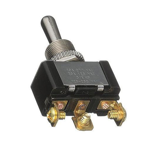 Toggle Switch, 3-Position (Momentary ON)/OFF/(Momentary ON)