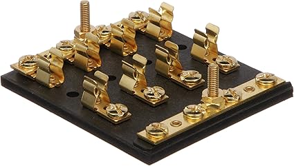 Fuse & Terminal Block, SFE/3AG 4-Gang