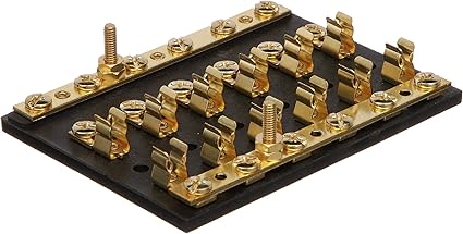 Fuse & Terminal Block, 6-Gang