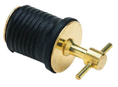 DRAIN PLUG-1 TWIST-BRASS