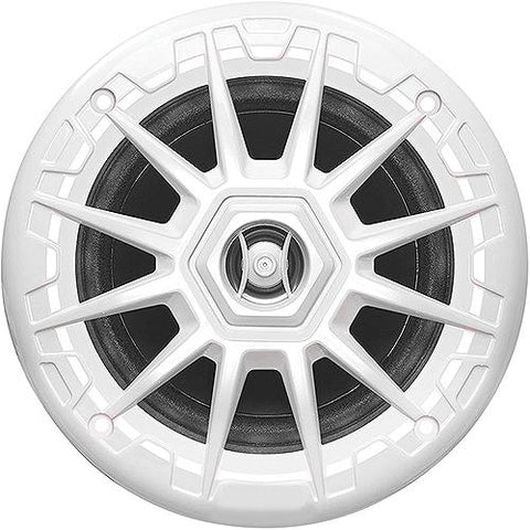 5.25 ROUND LED SPEAKERS WHITE