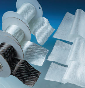 9 OZ BIAXIAL GLASS TAPE 2" X10'