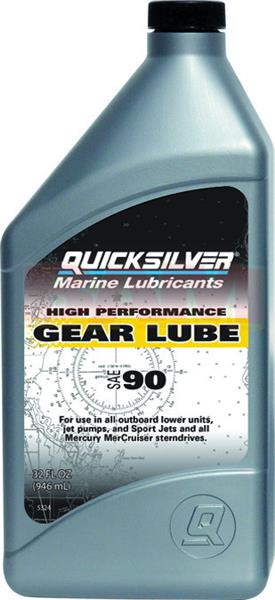 mercruiser gear oil Quicksilver Gear Lube High Performance SAE 90
