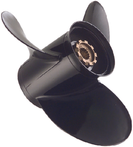 15" x 17" RH Quicksilver Black Diamond 3-Blade Propeller