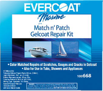 MATCH N' PATCH GELCOAT REPAIR KIT