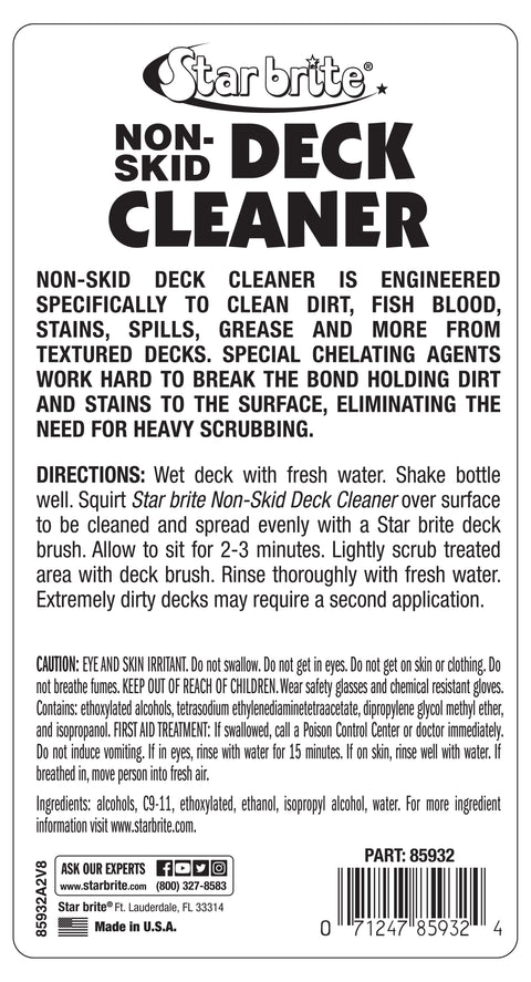 Non-Skid Deck Cleaner