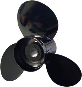 12-3/4X21 RH Quicksilver Black Diamond 3-blade Aluminum Propeller (QA2040X)