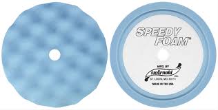 S.M. Arnold 44-497 Speedy Foam Buffing Pad - Light Blue Foam