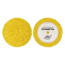 6" Wool Polishing Pad w/Loop Curved Edge Vantage
