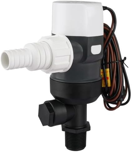 Commodore 1100 GPH Vertical Livewell Pump - Short - 12V [CM-D31-1100L]