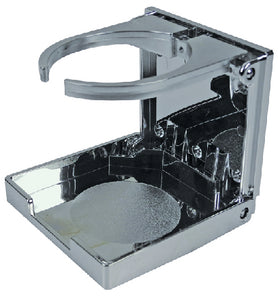 FOLDING ADJUSTABLE DRINK HOLDER