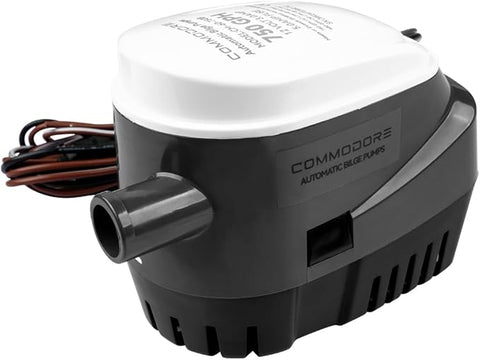 Commodore 750 GPH 60 Series Automatic Bilge Pump - 12V [CM-60-750B]