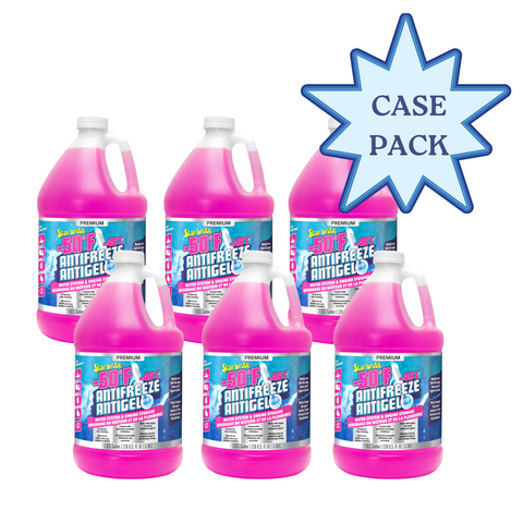 -50°F Non-Toxic Premium Antifreeze, Case of 6