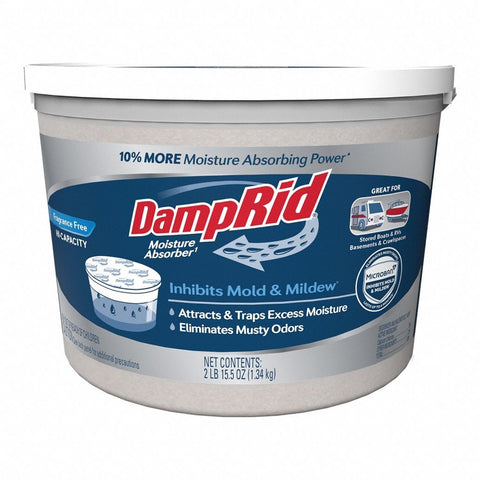 DampRid High Capacity Moisture Absorber, 2 lb tub